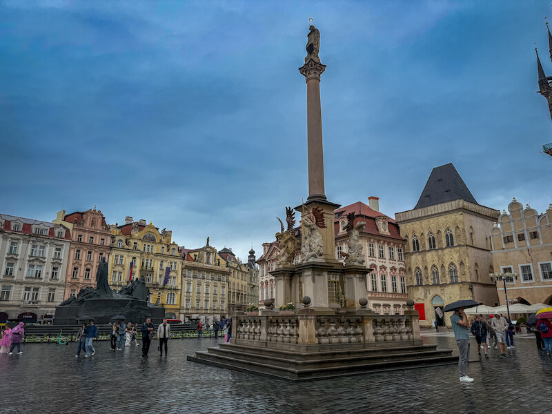 Monumento a Jan Hus - Columna Mariana