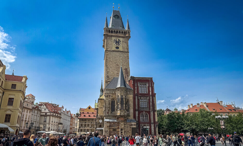 Plaza de la Ciudad vieja en Praga