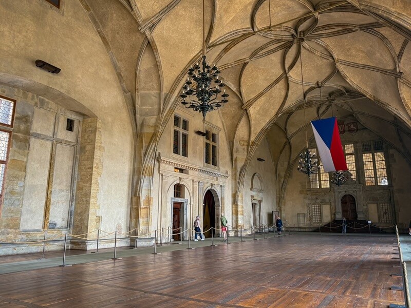 Praga en camper: Palacio Real